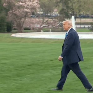 Photo Of Trump Walking Toward Marine One Turns Heads After People Spot Small Detail