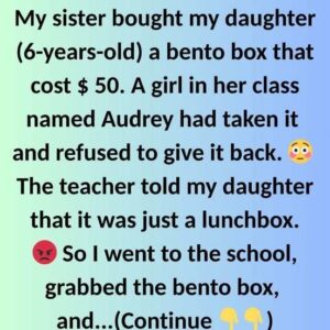 A 6-Year-Old Girl Stole My Daughter’s Lunchbox, and the Teacher Sided With the Thief. A 6-Year-Old Girl Stole My Daughter’s Lunchbox, and the Teacher Sided With the Thief.