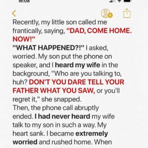 I Overheard My Wife Warning My Son Not to Tell Me What He Saw