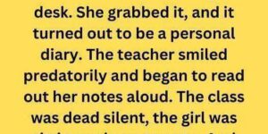 The Day a Classmate Stood Up to a Cruel Teacher