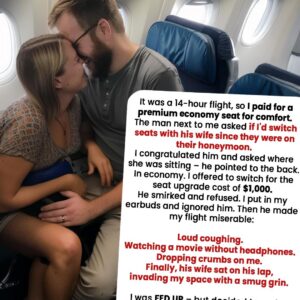 Honeymooners Tried to Make My Flight Hell as Revenge…