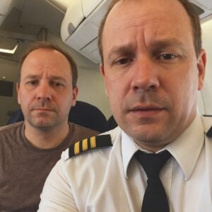 Before Disembarking Plane, Pilot Notices