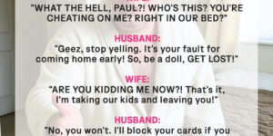 Husband Is Caught Cheating on His Wife and Acts as if Nothing Is Wrong – Story of the Day