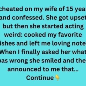 I cheated on my wife of 15 years and confessed… I cheated on my wife of 15 years and confessed…
