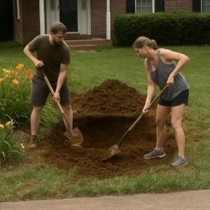 I Came Home to My Husband and His Ex Digging My Garden