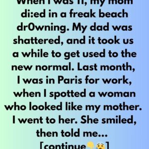 When I was 11, my world was turned upside down when my mom….
