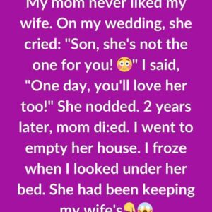 My mom never liked my wife. When I told her I was getting married…