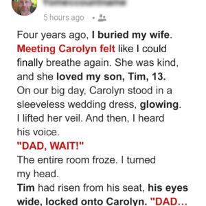 I Was About to Say ‘I Do’ at My Wedding When My 13-Year-Old Son Screamed… I Was About to Say ‘I Do’ at My Wedding When My 13-Year-Old Son Screamed…