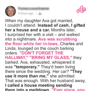 My Daughter’s In-Laws Took the Money I Sent Her & Treated Her Like the Maid—I Made.. My Daughter’s In-Laws Took the Money I Sent Her & Treated Her Like the Maid—I Made..