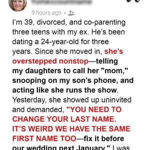 My Ex-husband’s Fiancée Demanded I Change My Last Name Back to My Maiden Name – I Agreed… My Ex-husband’s Fiancée Demanded I Change My Last Name Back to My Maiden Name – I Agreed…