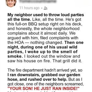 My Neighbor Threw Loud Parties Every Night – One Evening, He Deeply Regretted It