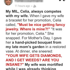 My MIL Demanded I Buy Her Luxury Gifts Like I Do for My Wife – So I Gave Her…